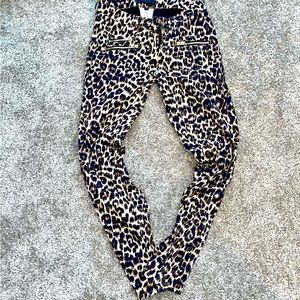 Womens Juicy Couture Leopard Pants Size 26